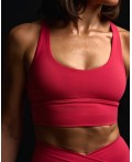 Топ спортивный:жен. МОДЕЛЬ 6 Кармин