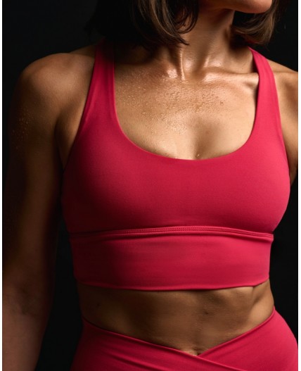 Топ спортивный:жен. МОДЕЛЬ 6 Кармин