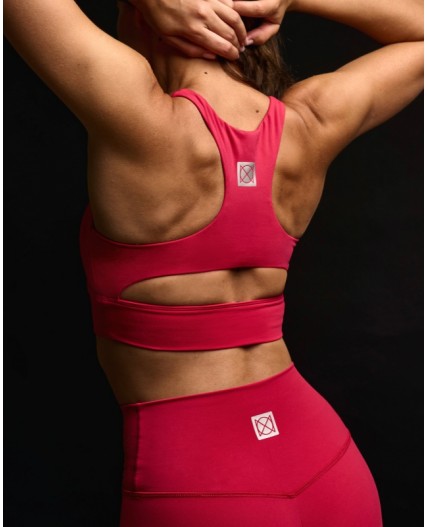 Топ спортивный:жен. МОДЕЛЬ 6 Кармин