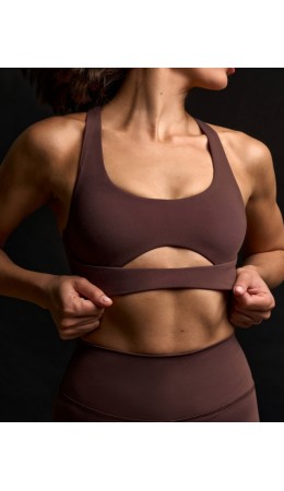 Топ спортивный:жен. МОДЕЛЬ 3 Шоколад