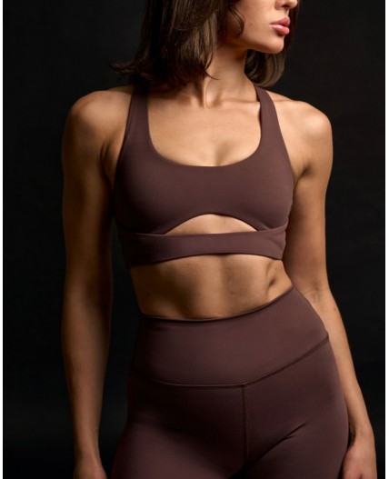 Топ спортивный:жен. МОДЕЛЬ 3 Шоколад