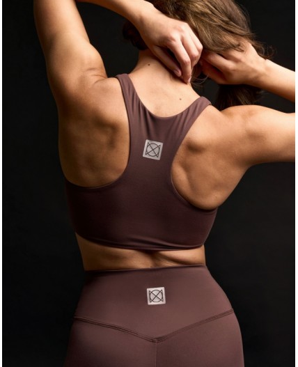 Топ спортивный:жен. МОДЕЛЬ 3 Шоколад