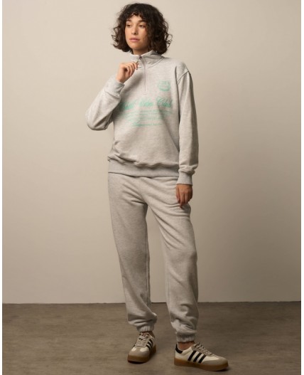 Толстовка:жен. МОДЕЛЬ 2 Серый меланж