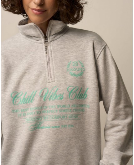 Толстовка:жен. МОДЕЛЬ 2 Серый меланж