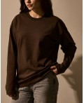 Лонгслив:ув. МОДЕЛЬ 8 Шоколад