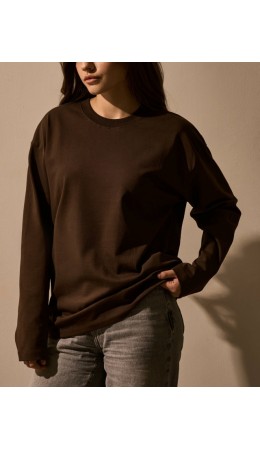 Лонгслив:ув. МОДЕЛЬ 8 Шоколад