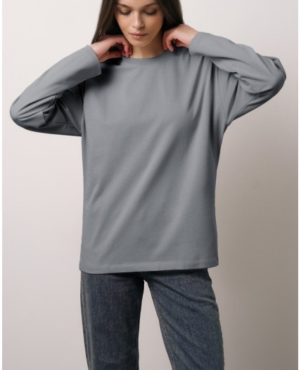 Лонгслив:ув. МОДЕЛЬ 8 Пепел