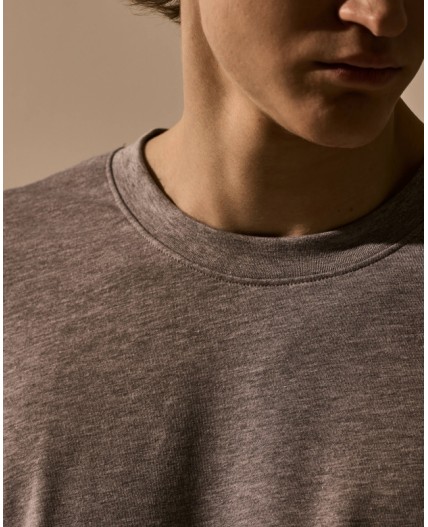 Лонгслив:ув. МОДЕЛЬ 8 Серый меланж