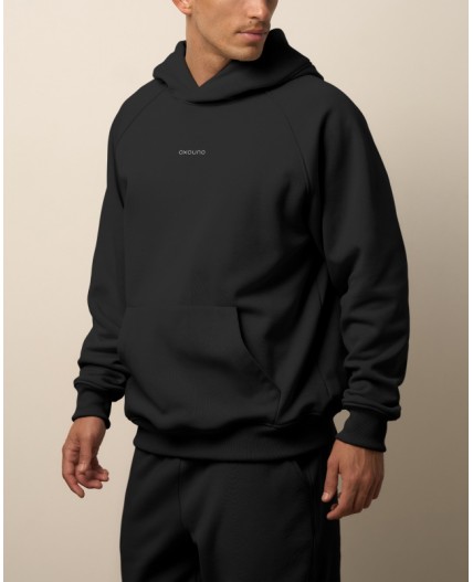 Худи:муж. МОДЕЛЬ 22 Черный