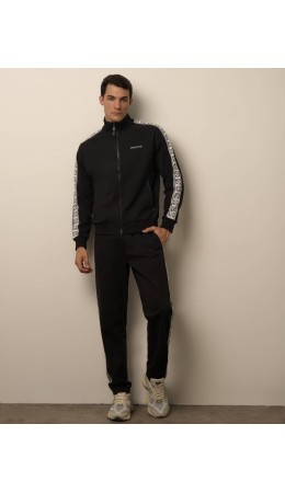 Костюм толстовка/брюки:муж. МОДЕЛЬ 3 Черный