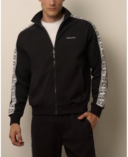 Костюм толстовка/брюки:муж. МОДЕЛЬ 3 Черный