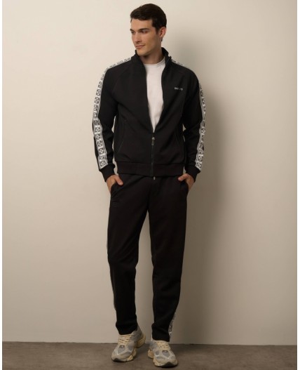 Костюм толстовка/брюки:муж. МОДЕЛЬ 3 Черный