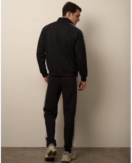 Костюм толстовка/брюки:муж. МОДЕЛЬ 3 Черный