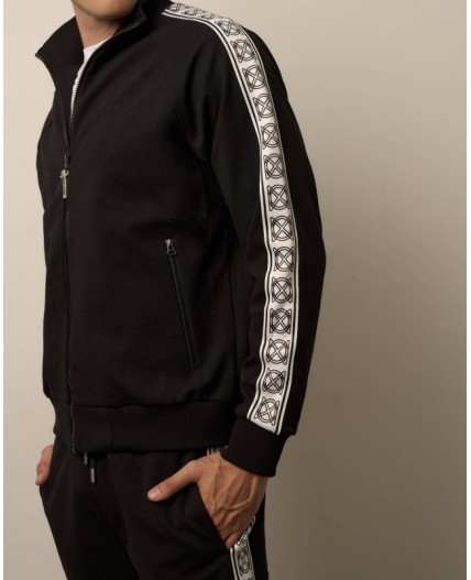 Костюм толстовка/брюки:муж. МОДЕЛЬ 3 Черный