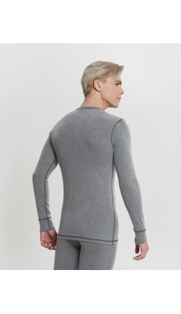 Лонгслив:муж. КЛАССИК Серый