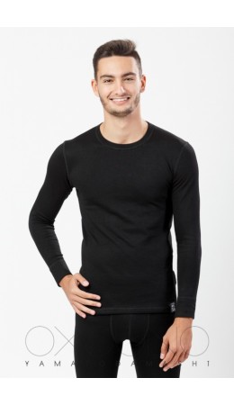 Лонгслив:муж. КЛАССИК Черный