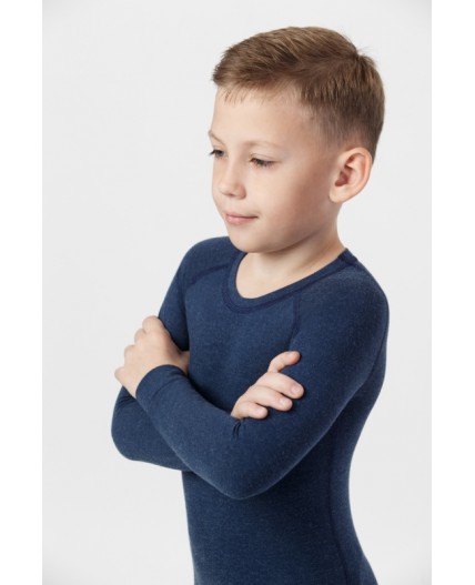 Лонгслив:мал. МОДЕЛЬ 2 Синий