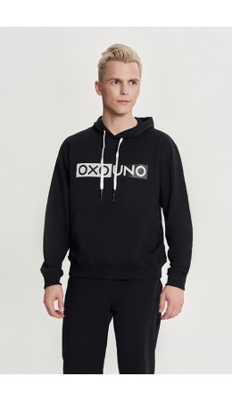 Худи:муж. МОДЕЛЬ 1 Черный