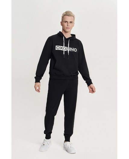 Худи:муж. МОДЕЛЬ 1 Черный