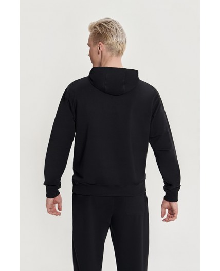 Худи:муж. МОДЕЛЬ 1 Черный
