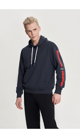 Худи:муж. МОДЕЛЬ 1 Индиго