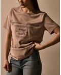 Футболка:жен. МОДЕЛЬ 51 Капучино