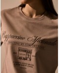Футболка:жен. МОДЕЛЬ 51 Капучино