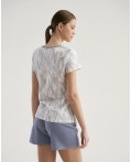 Комплект футболка/шорты:жен. МОДЕЛЬ 5 Lavender