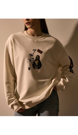 Свитшот:ув. МОДЕЛЬ 1 Гардения