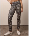 Леггинсы спортивные:жен. МОДЕЛЬ 14 Змея темная