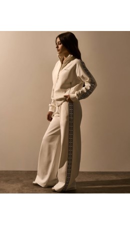 Костюм толстовка/брюки:жен. МОДЕЛЬ 38 Экрю