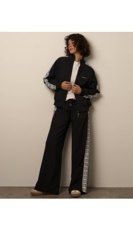 Костюм толстовка/брюки:жен. МОДЕЛЬ 38 Черный