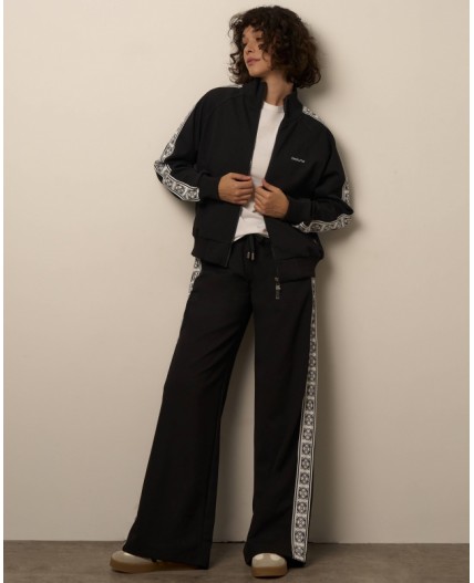 Костюм толстовка/брюки:жен. МОДЕЛЬ 38 Черный