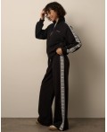 Костюм толстовка/брюки:жен. МОДЕЛЬ 38 Черный