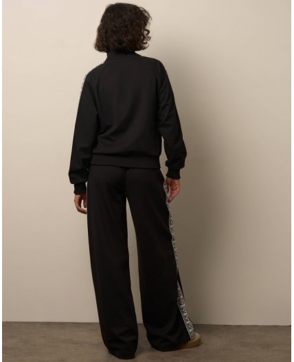 Костюм толстовка/брюки:жен. МОДЕЛЬ 38 Черный