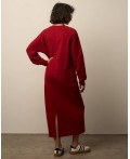Платье:жен. МОДЕЛЬ 28 Гранат
