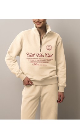 Толстовка:жен. МОДЕЛЬ 2 Гардения