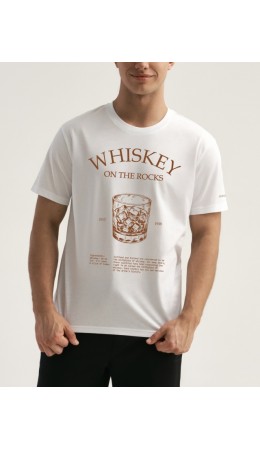 Футболка:муж. МОДЕЛЬ 18 Белый