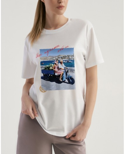 Футболка:жен. МОДЕЛЬ 51 Белый