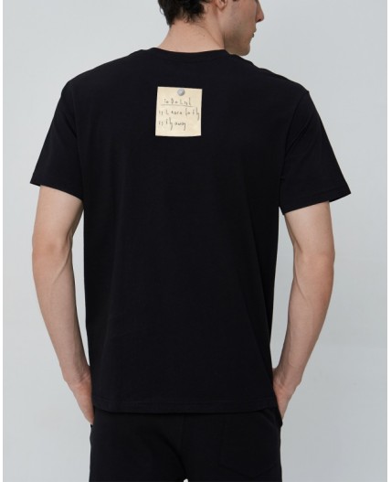 Футболка:муж. МОДЕЛЬ 18 Черный