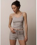 Шорты:жен. МОДЕЛЬ 39 Серый меланж