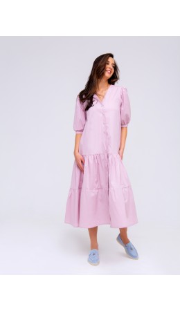 318PNK Платье женское Розовый