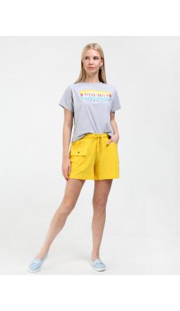 шорты женские yellow