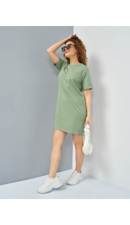 платье женское пастельно-зеленый
