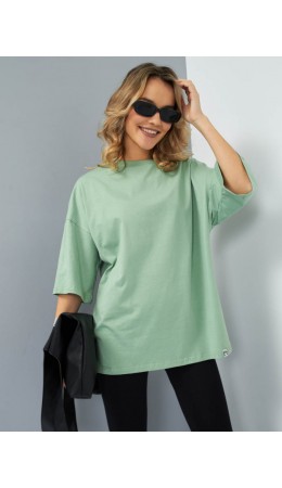футболка женская зеленый