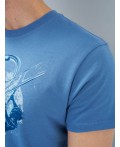 футболка мужская индиго