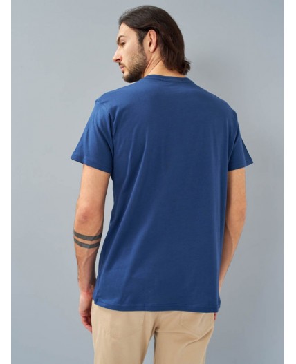 футболка мужская темно-синий