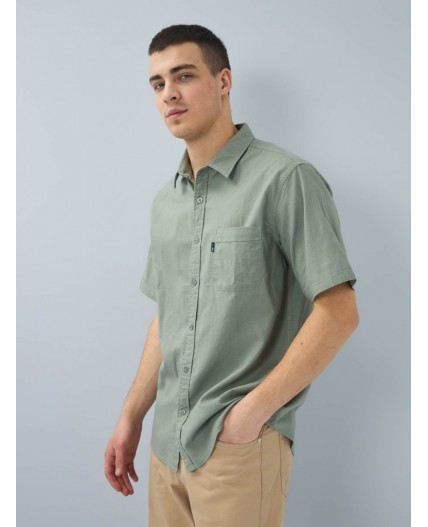 рубашка мужская светло-зеленый