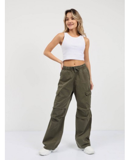 брюки женские хаки