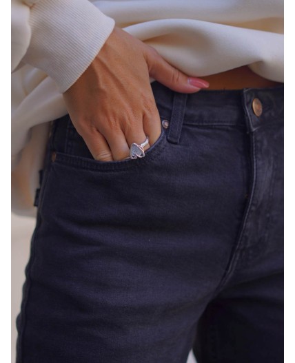 джинсы женские стирка средняя